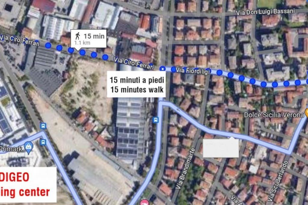Appartamento Casa Romeo Vinitaly - Free Parking - Wifi Verona Esterno foto
